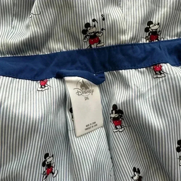 Blue and black Mickey Mouse windbreaker with a hood #Disney size XXL - Picture 5 of 5